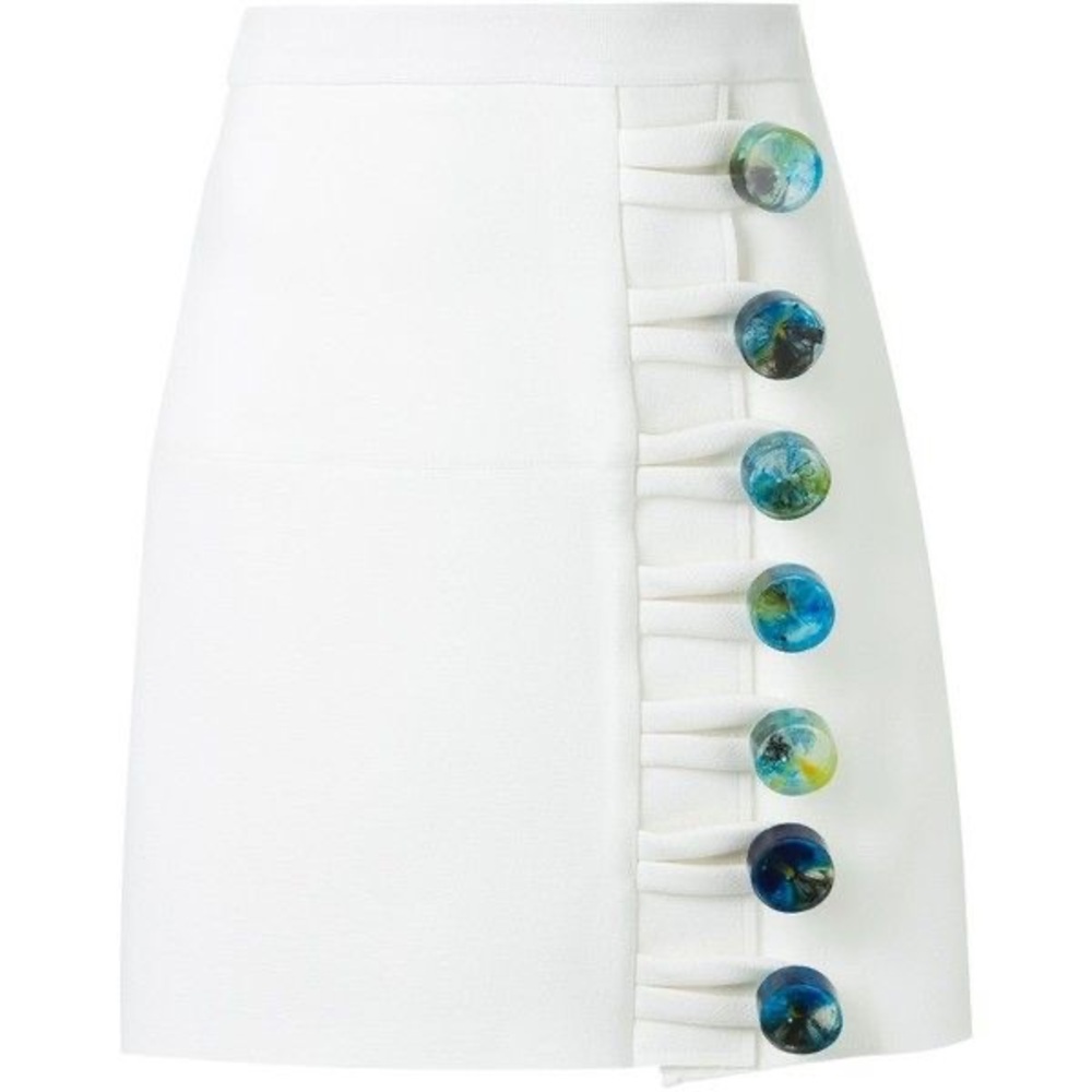 RARE CHRISTOPHER ESBER Looped Elemental Mini Skirt